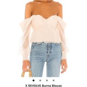 House of Harlow 1960 Burna Blouse size Large